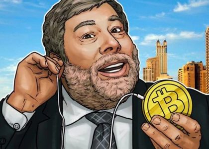 Wozniak drained his coins at the peak