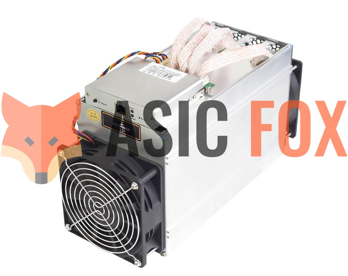 Buy Asic-miner Bitmain Antminer L3+ 504Mh ⛏️ | ASICFOX - Mining