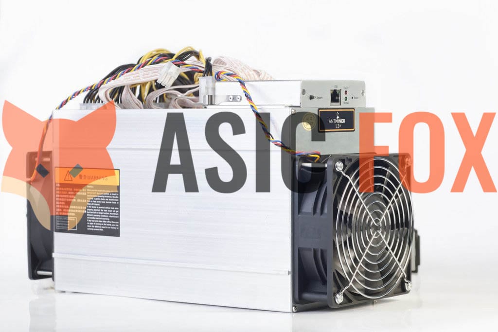 Buy Asic-miner Bitmain Antminer L3+ 504Mh ⛏️ | ASICFOX - Mining